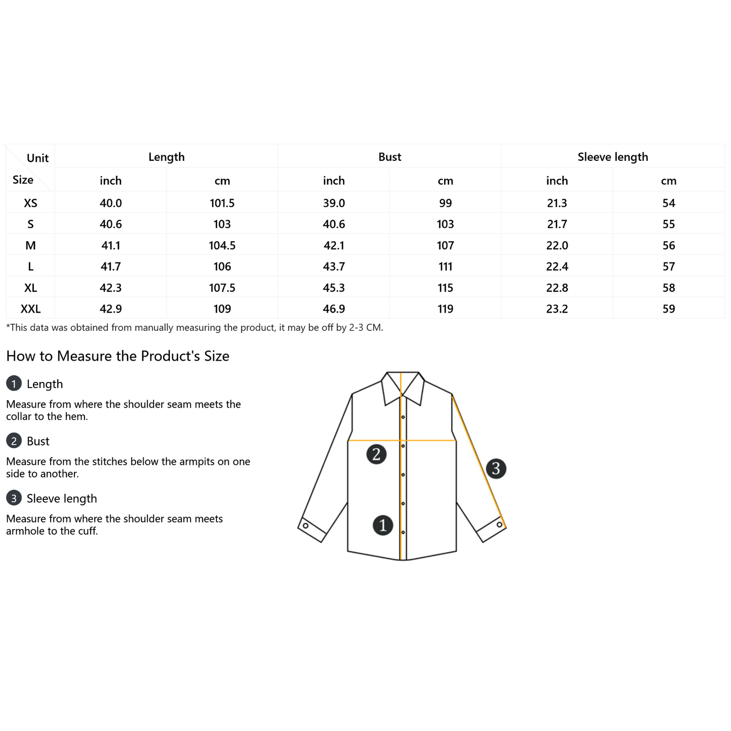 Inkwell Long Shirt Thin Jacket