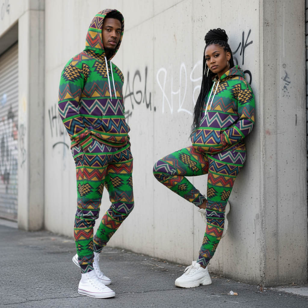 Neonafro Tracksuit Set