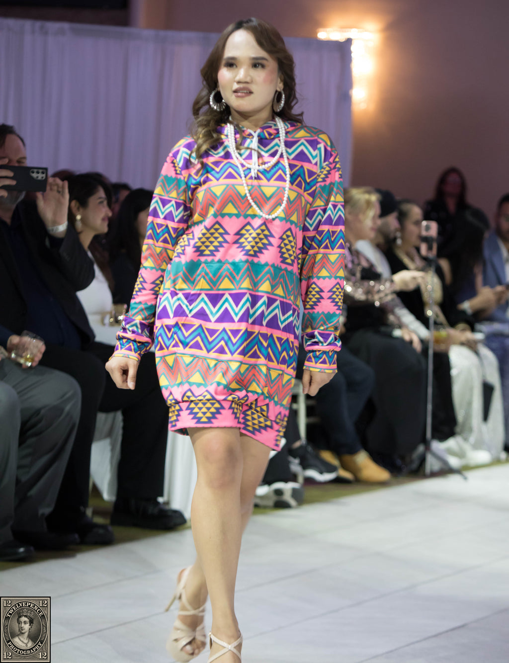Pinkafro Hoodie Dress