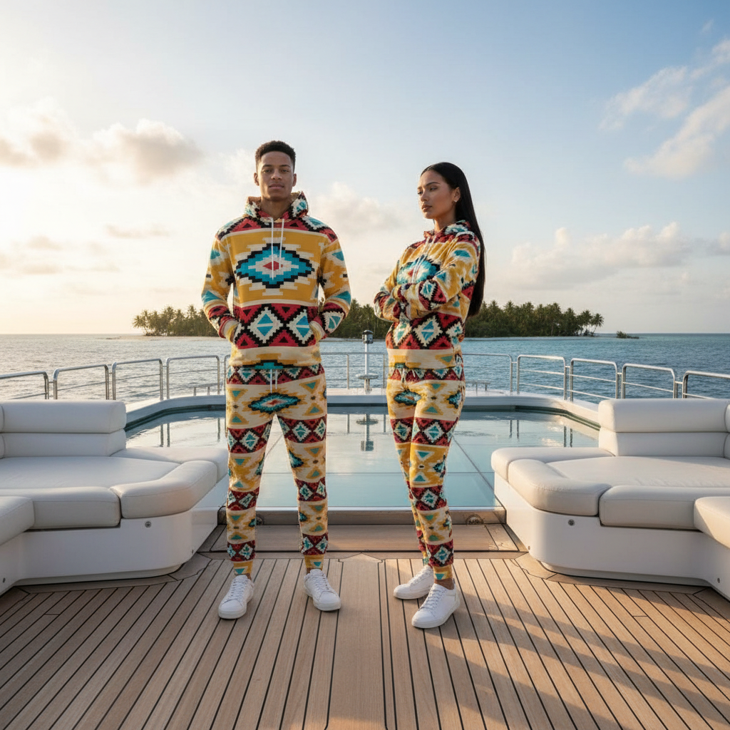 Tribal Voltage Tracksuit Set
