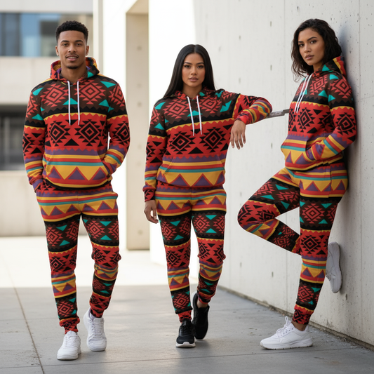 Afroranje Tracksuit Set