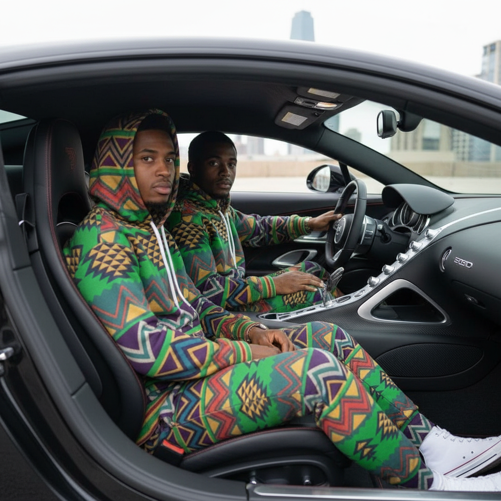 Neonafro Tracksuit Set