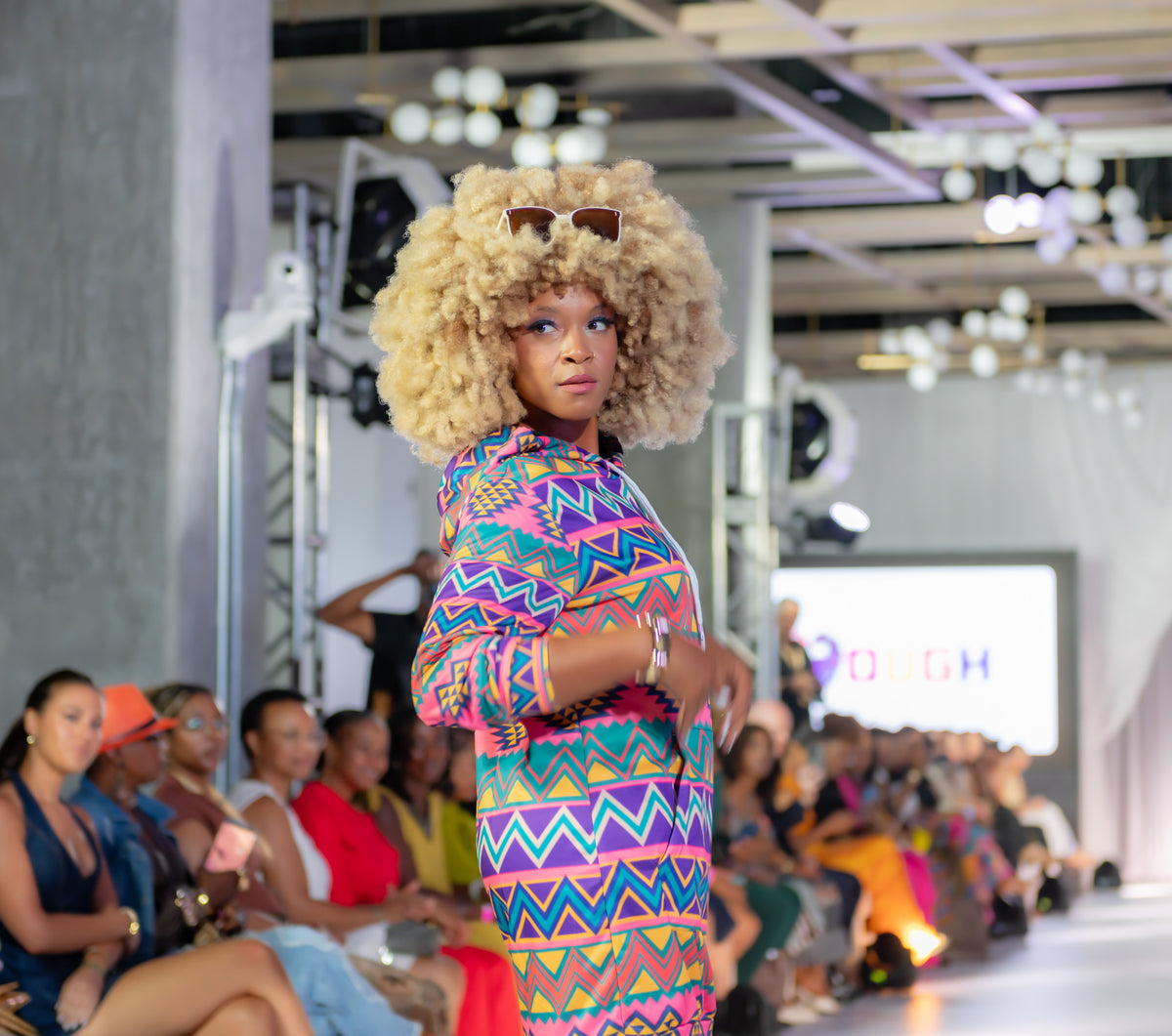 Pinkafro Hoodie Dress