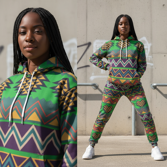 Neonafro Tracksuit Set