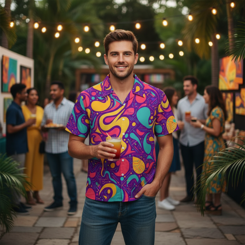 Theigh Short-Sleeved Shirt