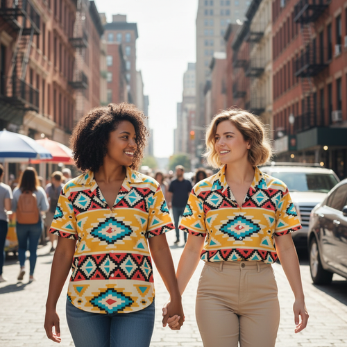 Afrogold Short-Sleeved Shirt