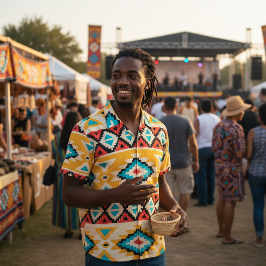 Afrogold Short-Sleeved Shirt