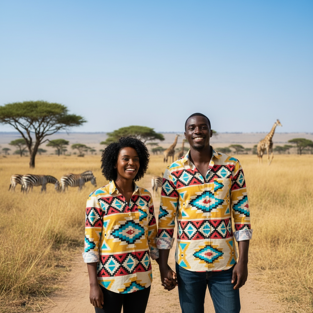Afrogold Long-sleeved Shirt