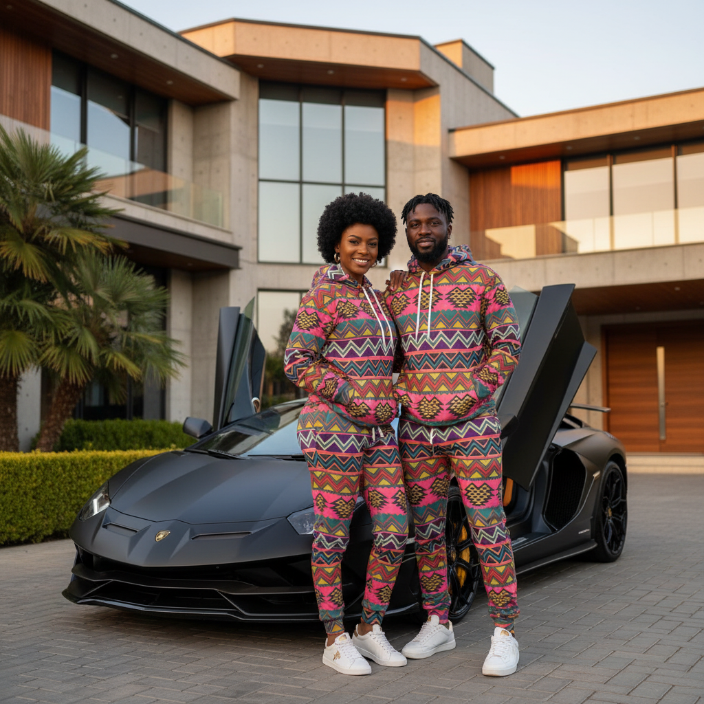Pinkafro Tracksuit