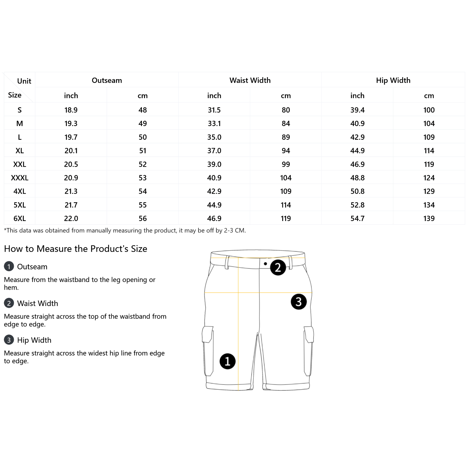 Taf Dzwa Cargo Shorts with Pockets