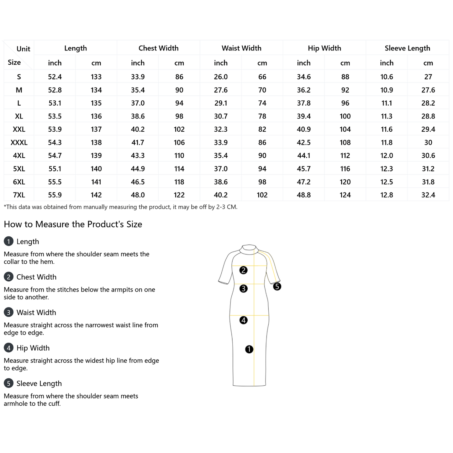 Afrogold Half-Turtle Neck Long Dress