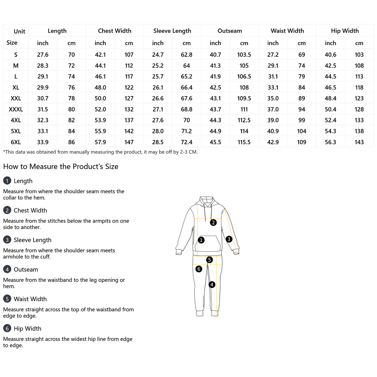 Theigh Hoodie Pants Set